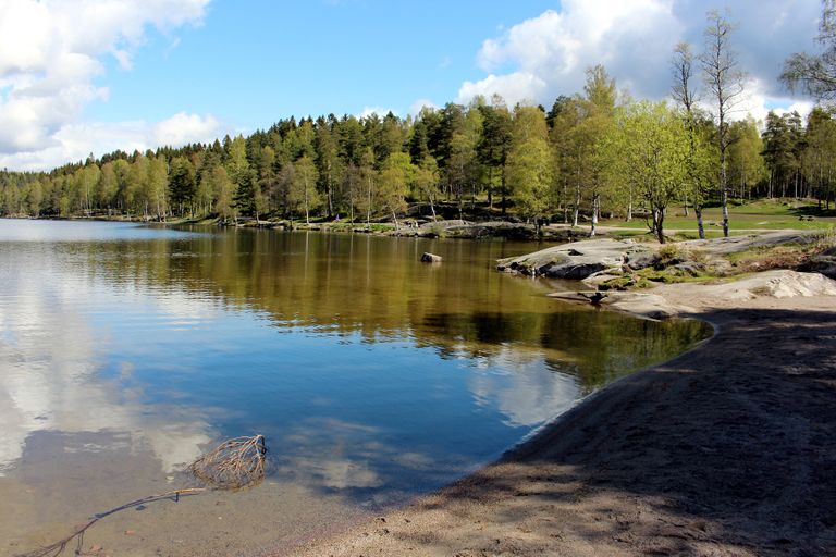 Sognsvann lake, Oslo